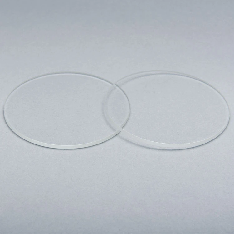 High Quality High temperature Resistance Borosilicate Glass Round Led optical glass lens manufacture