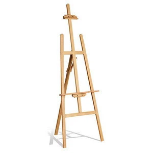High quality large easel 1.75m wooden studio easel
