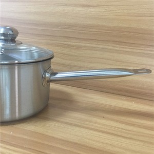 High quality large food cookware stew pot stainless steel cooking pot