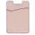 Import High quality leather 3M adhesive mobile cell phone card holder for at the back of a mobile phone case. from China