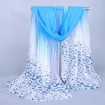 High quality leopard silk scarf sunscreen scarf,  2020 fashion scarf shawl