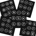 high quality mehndi indian henna tattoo stencils multiple designs tattoo stencil paper use airbrush stencil paper tattoo