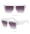 Import high quality new big square women oversized sun glasses 2019 fashion brand designer sunglasses from China