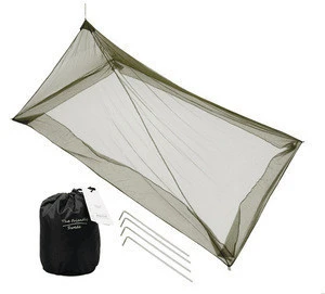 High Quality Outdoor Camping  Lightweight Mosquito Net For Single Camping Bed