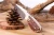 Import High quality outdoor hunting knife, 7Cr17 Stainless steel blade with antler Resin handle - DK25 from China