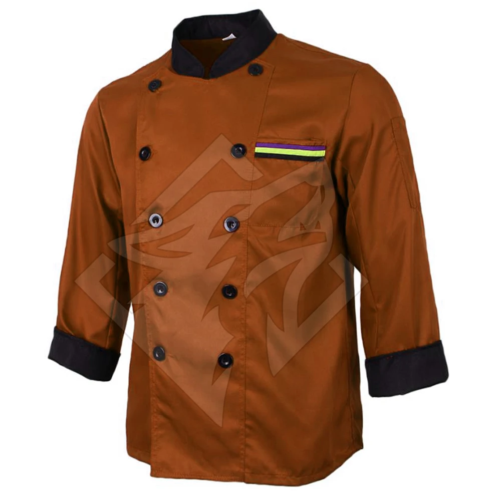 High Quality Poly Cotton Chef Coat Uniform - Kitchen Chef Wear