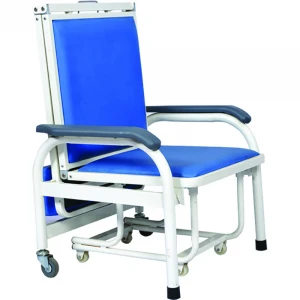 High Quality Power Epoxy Coated Accompany Ahair  Wheelchair For Patients