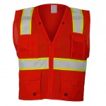 High quality reflective less price safety vest