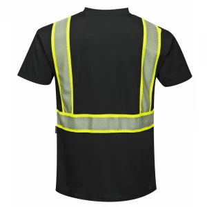 High Quality reflective safety t-shirt work t-shirt women t-shirt with best quality