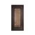 Import High Quality Rustic Wrought Iron Front Main Gate Exterior Iron Door with Glass from China