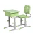 Import High-quality school furniture classroom ergonomic single student desks and chairs from China
