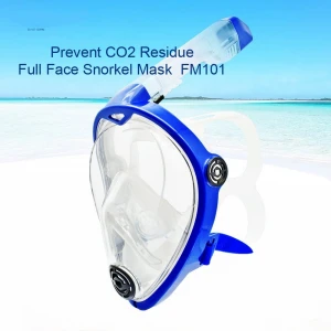 High Quality Snorkeling Mask Fashion Adult Mask Snorkel 180 Degree View Full Face Snorkel Mask