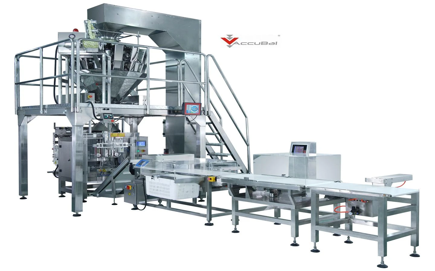 High speed 2 in 1 combine multihead weigher peanuts automatic packing machine for snack food