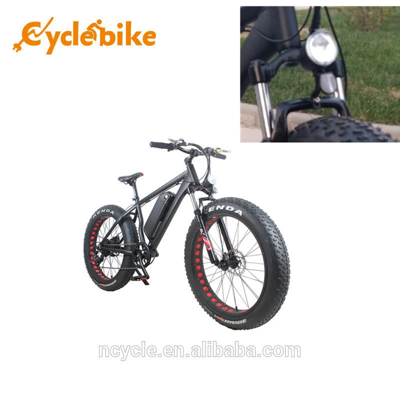high speed 48v 750w fat tire electric bicycle with lithium battery
