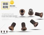 High-strength CNC tool holder insert screws M2 M2.2 M2.5 M3 M6