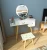 Import Hollywood mirror makeup wooden dresser table with led light from China