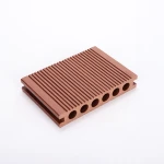 Home & garden decorative 140*24A hollow WPC decking outdoor engineered flooring