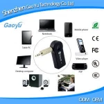 Home Car Wireless Bluetooth AUX Audio Receiver Adapter 3.5mm Jack Bluetooth HandsFree Car Kit Stereo MP3 Music Receiver