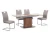 Import Home furniture restaurant Cheap Modern 12 10 8 Seater MDF Panel Top dining room Table and chairs set from China