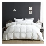 Home hotel white comforter all seasons duvet setbedding Wholesale white duvet with trim
