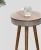 Import HOMEMORE living room round wood nodic smart furniture side table speaker coffee table with speaker and wireless charger from China