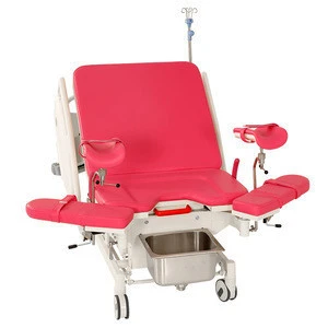 Hospital gynecological examination bed/table for pregnant