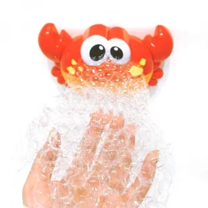 HOT kids plastic bubble bath toy crab bubble toy