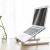 Import Hot sale adjustable computer stand plastic and stainless steel laptop rack notebook desk stand for office home from China