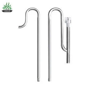 hot sale aquarium accessories stainless steel Outflow &amp; Inflow Lily Pipe for fish tank water pipe aquarium accessories
