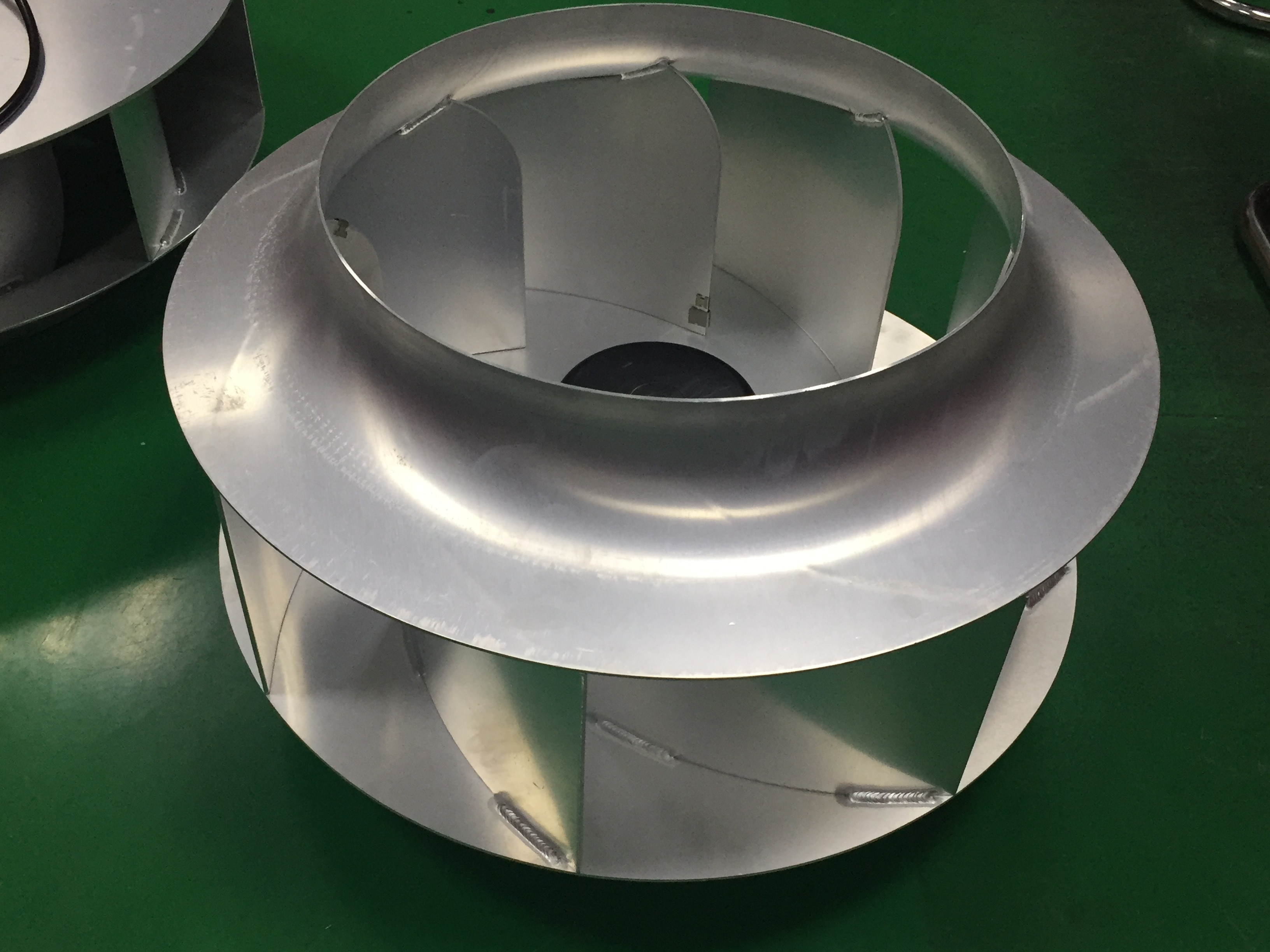 Buy Hot Sale Centrifugal Air Blower Exhaust Backward Curved Impeller ...