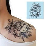 Hot sale cudtom design non-toxic arm tattoo sticker	arm tattoo sticker