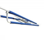 Hot Sale Folding Portable Tennis Umpire Stand/Chair With Wheels