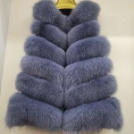 Hot sale good quality from China vest fox fur elegant winter ladies casual