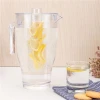 Hot Sale Kitchenware Transparent Plastic PS Water Pitcher Water Jug Water Pot