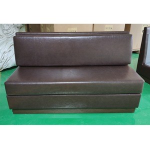 Hot sale leather sofa booth restaurant furniture dining room sets