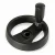 Import Hot Sale Spoked handwheel with Retractable handle machine handwheel from China