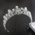 Import Hot sale wedding hair accessories miss world teardrop crystal rhinestone crown beauty queen diadem tiaras from China