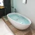 Import Hot Sell artificial stone bath tub ,solid surface bathtub BS-8608 from China
