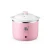 Import Hot Sell Novelty Pink Iron Ceramic Crock Pot Slow Cooker from China