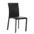 Import Hot selling cheap commerical furniture simple stackable PVC dining table restaurant chairs with metal legs from China