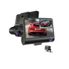 Hot selling Dual Lens  Full HD 1080P car cam 170 Degree Wide Angle Dash Cam 4.0&#39;&#39;Three-way Car Camera T319