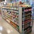Import Hot selling European new fashion supermarket convenience store fruit shop vegetable display rack retail shelf checkout counter from China