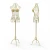 Import Hot selling female mannequin torso display metal wire mannequin from China