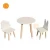 Import Hot Selling Kids Study Wood Table And Chair Preschool Kid Furniture Set for bedroom and indoor from China