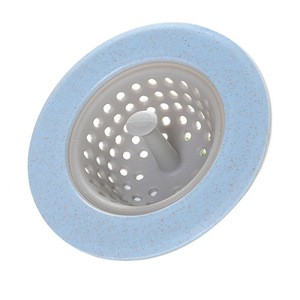 Hot selling kitchen accessories plastic and silicone sink strainer sewer anti-clogging sink drain filter