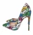 Import Hot selling sexy snake print pumps shoes heels for women high heel shoes from China