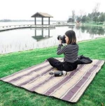 Hot waterproof outdoor beach picnic camping mat foldable camp ground mattress
