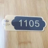 Hotel house number acrylic door plate wholesale