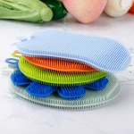 Household kitchen cleaning brush multi-functional  brush non-stick pan brush