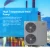 Import Household split air to water heat pump water heater, high temp boiler heat pump from China